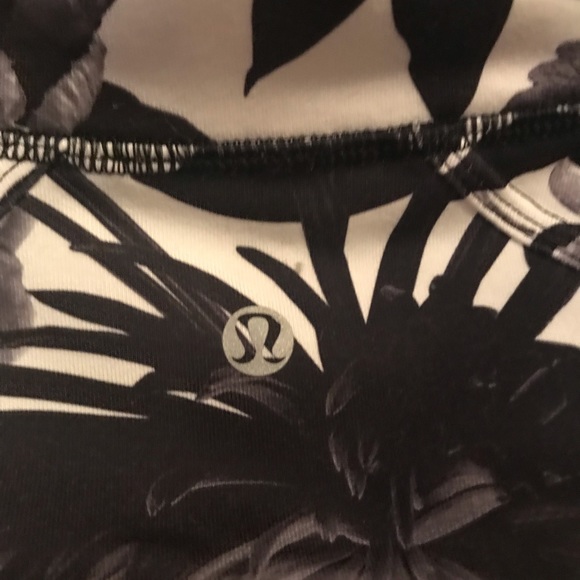 Lululemon zip up floral sweatshirt - Picture 3 of 4